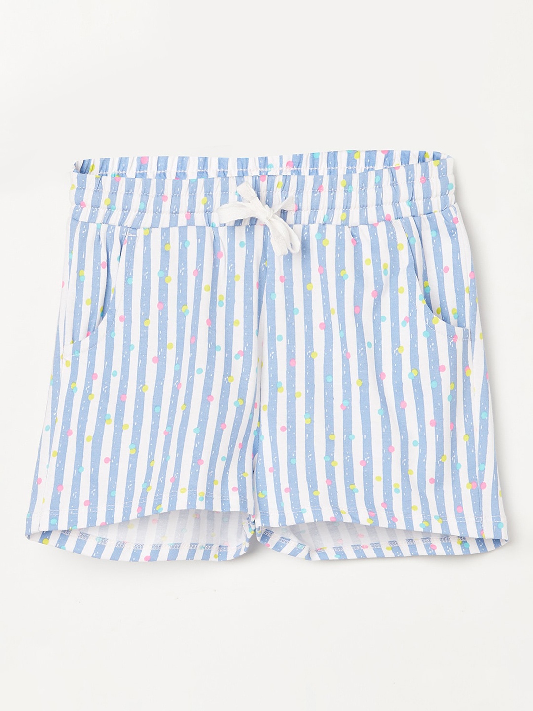 

Fame Forever by Lifestyle Girls White Striped Shorts