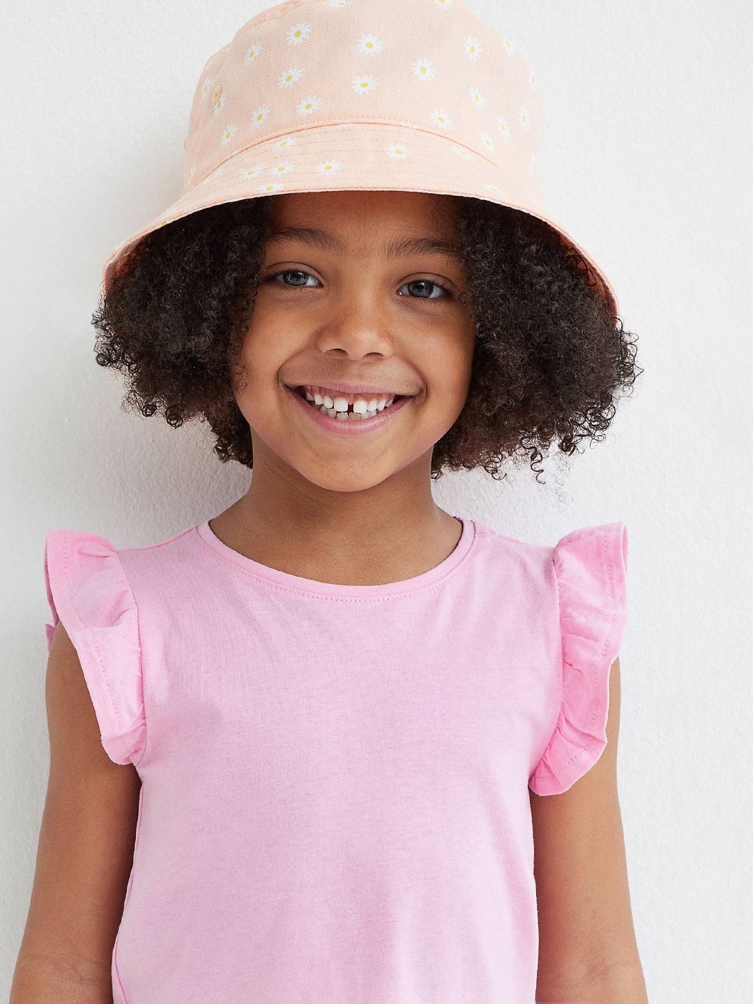 

H&M Kids Pink Solid Cotton Jersey top