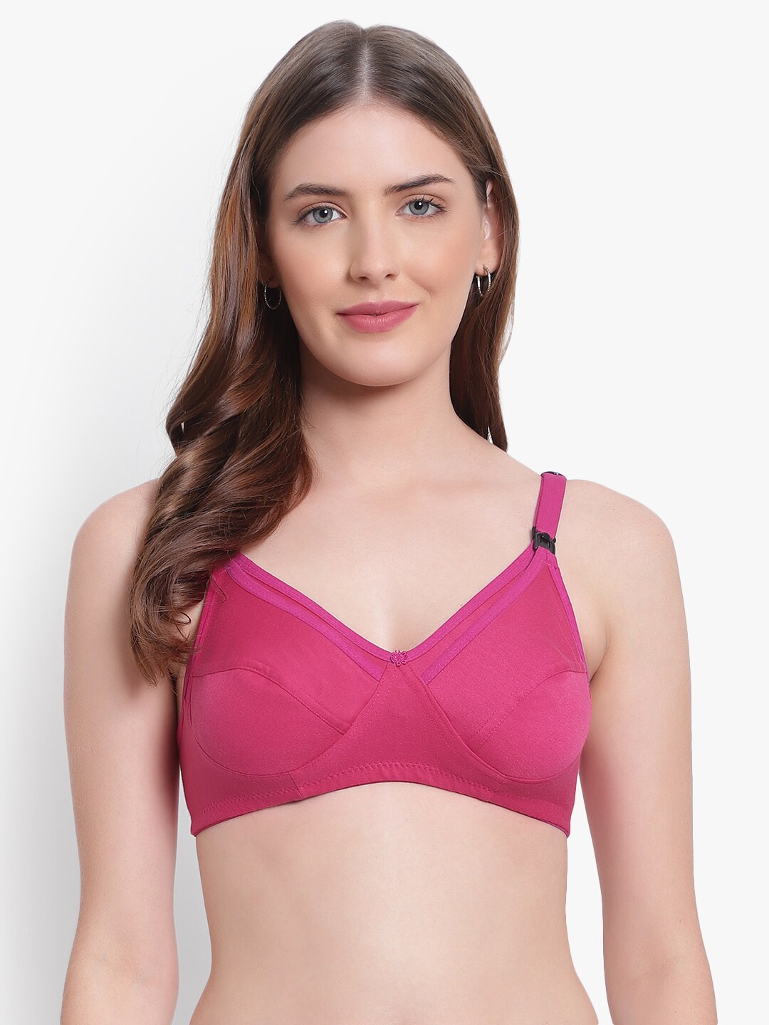 

Bruchi CLUB Women Pink Non Padded Non Wired Maternity Bra