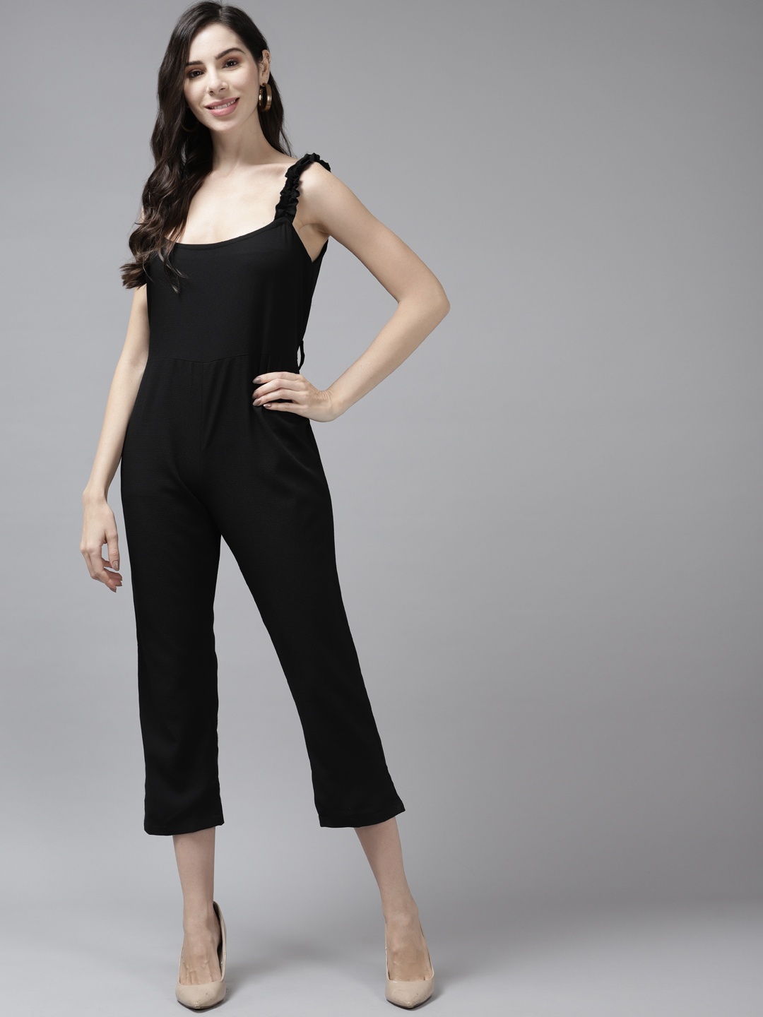 

Cayman Black Basic Jumpsuit