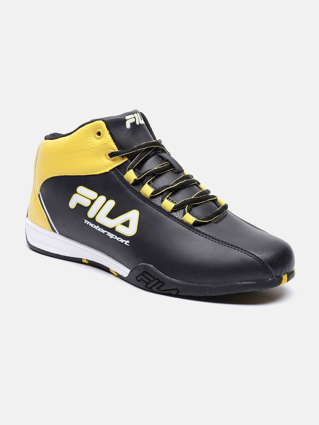 

FILA Men Colourblocked Nitro Motorsport Sneakers, Black