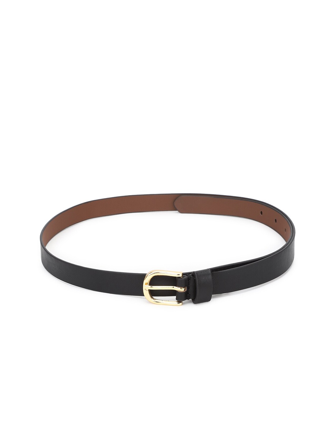 

FOREVER 21 Women Black Solid Casual Belt