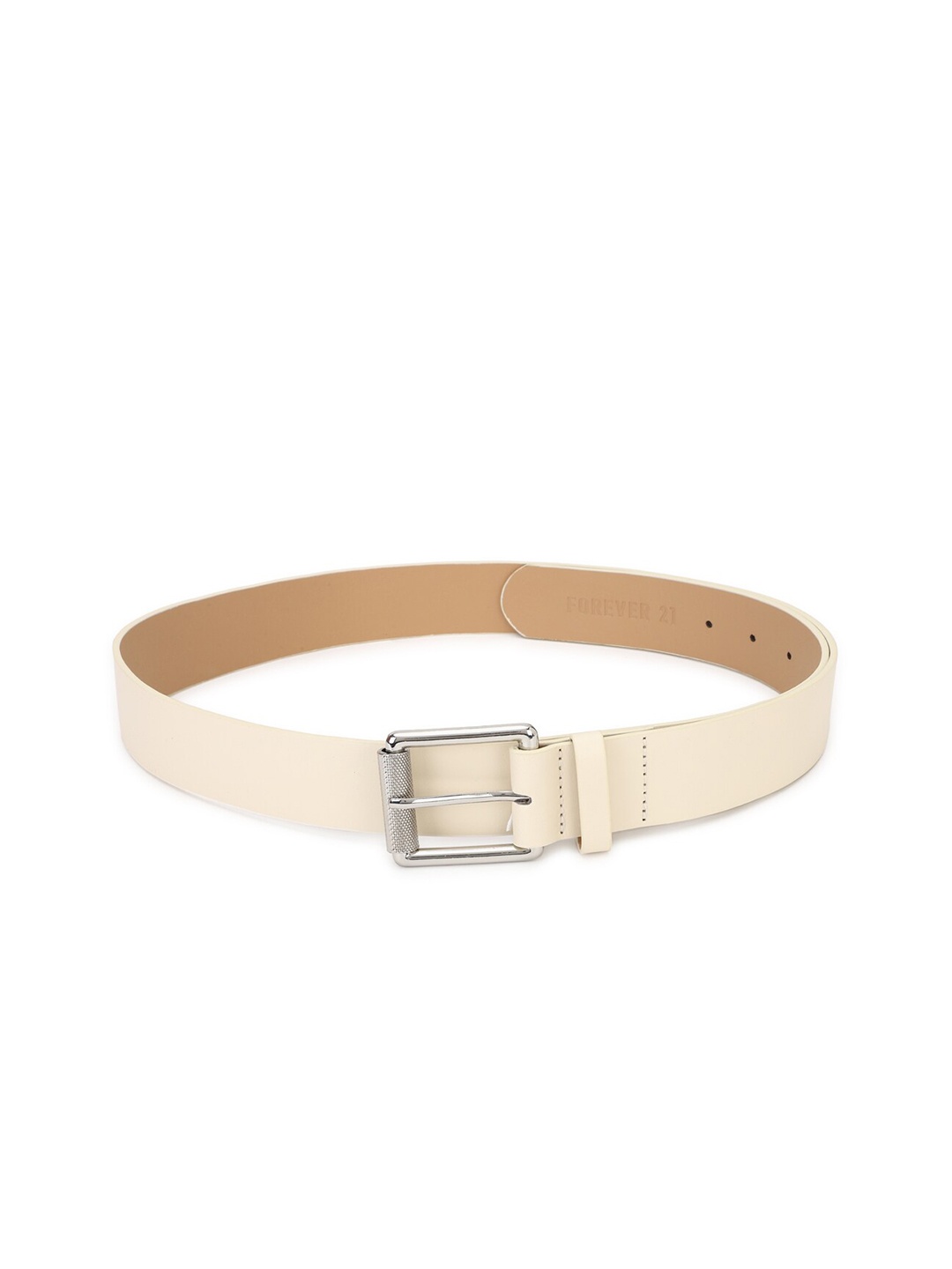 

FOREVER 21 Women Cream-Coloured Belt