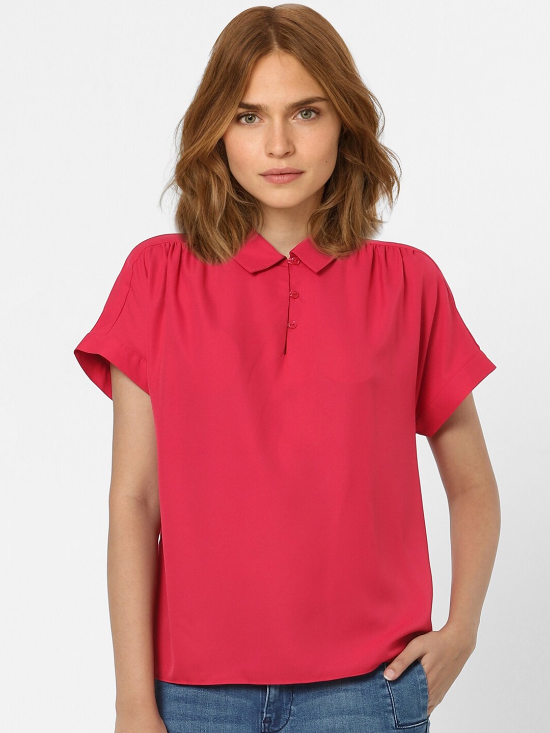 

Vero Moda Red Shirt Style Top