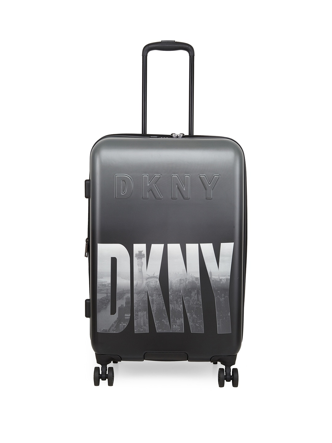 

DKNY Gunmetal Color STREET SMART Range Medium Case Suitcase, Metallic