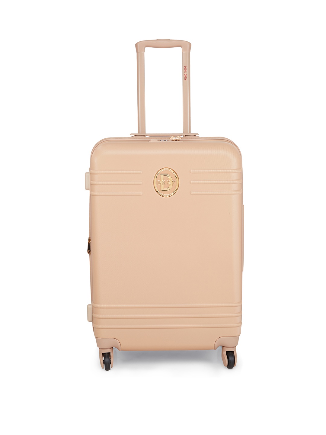 

DKNY Champagne ECLIPSE Range Solid Hard Medium Suitcase