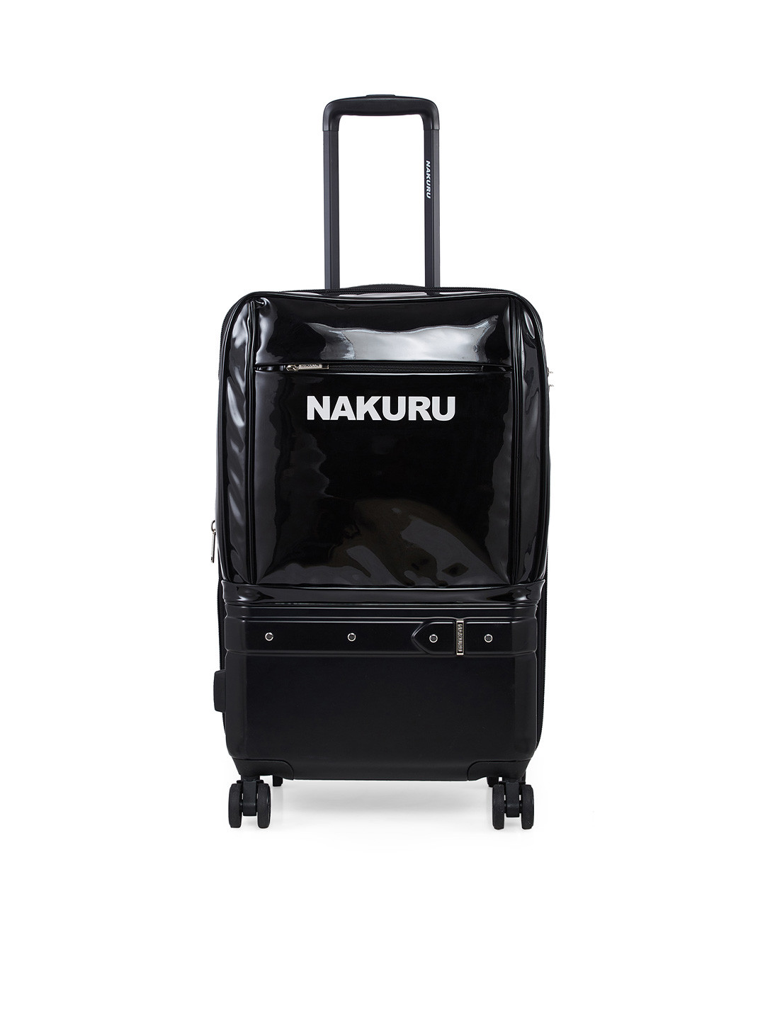 

NAKURU Voyager Black Medium Size Trolley Bag- 24 Inch