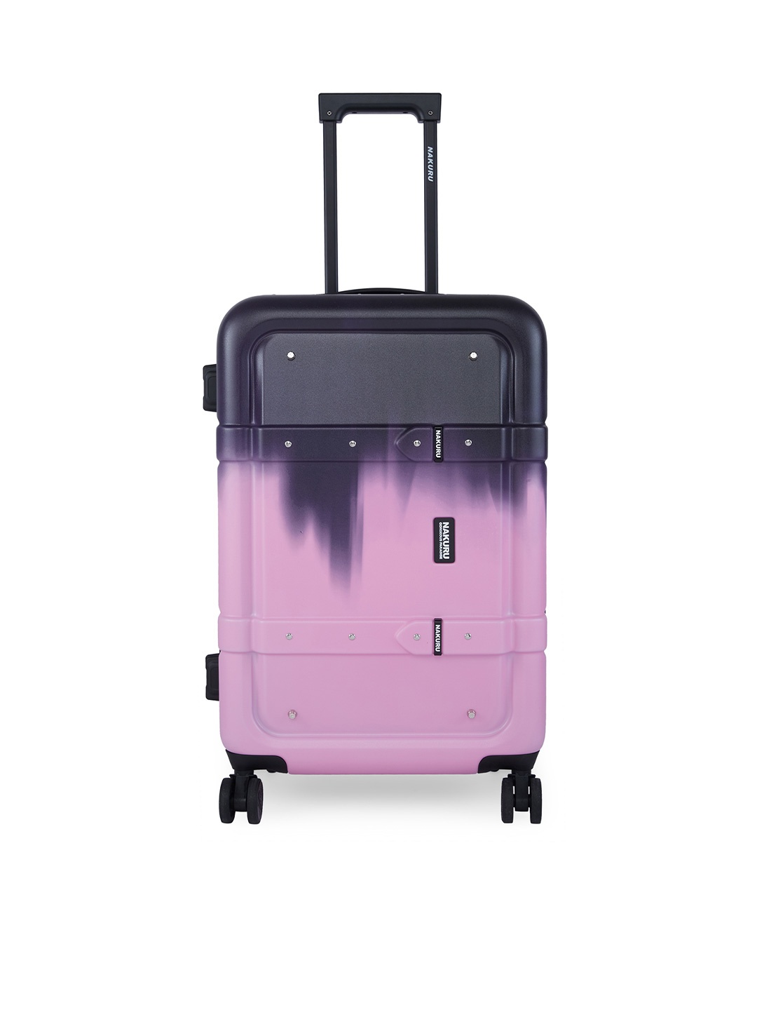 

NAKURU Night Sky Matte Purple Hard Medium Trolley Suitcase- 24 Inch