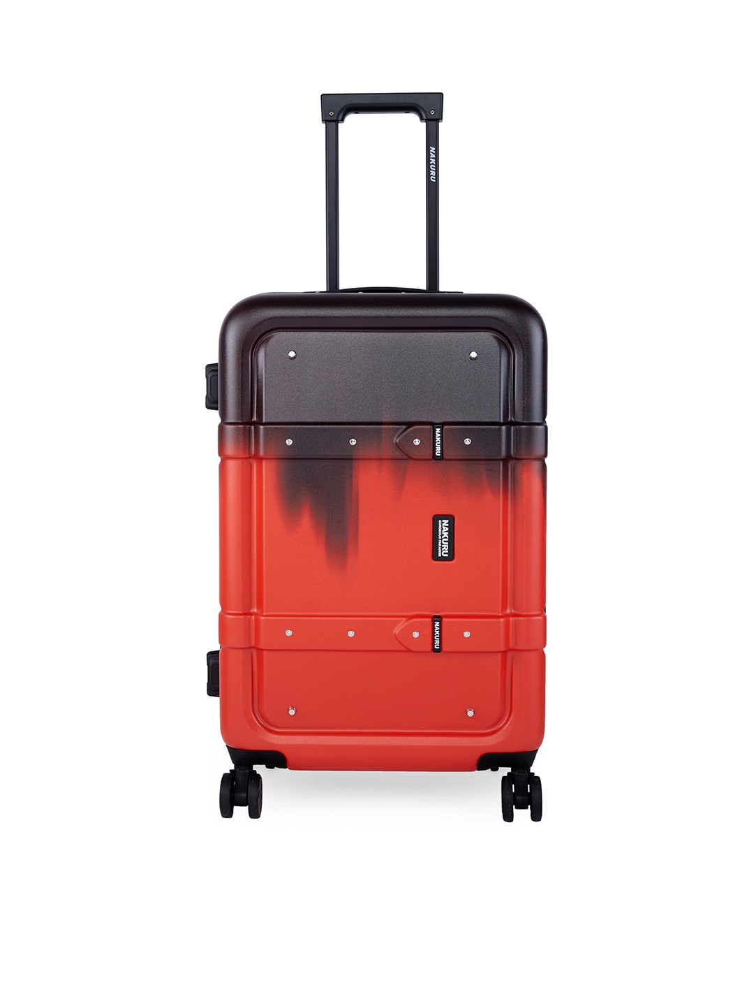 

NAKURU Night Sky Matte Red Hard Medium Luggage