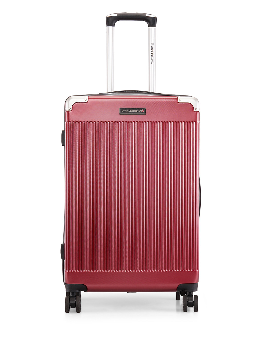 

SWISSBRAND Geneve Maroon Hard Case 25" Medium Trolley