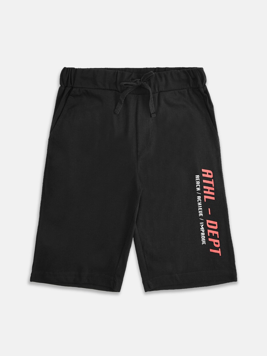

Pantaloons Junior Boys Black Shorts