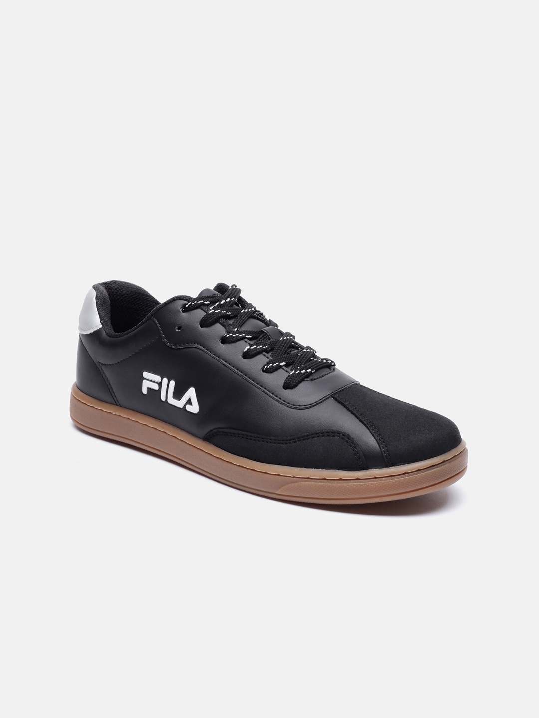

FILA Women Black PU Sneakers