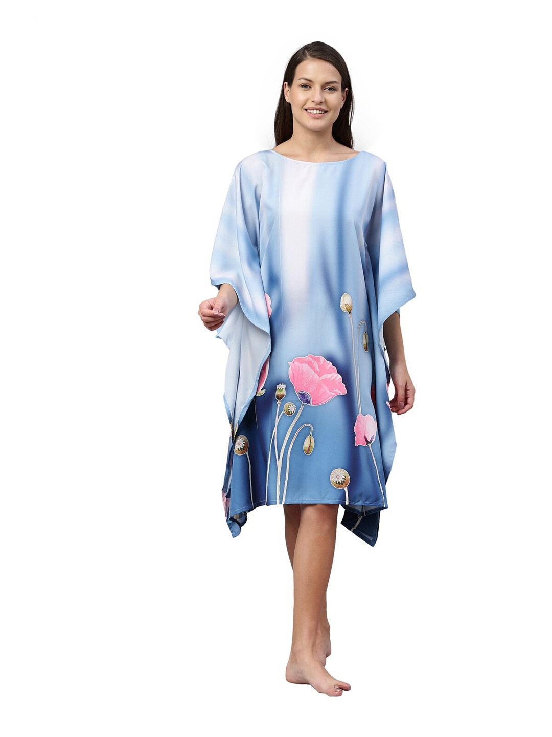 

Bailey sells Blue Printed Kaftan Nightdress