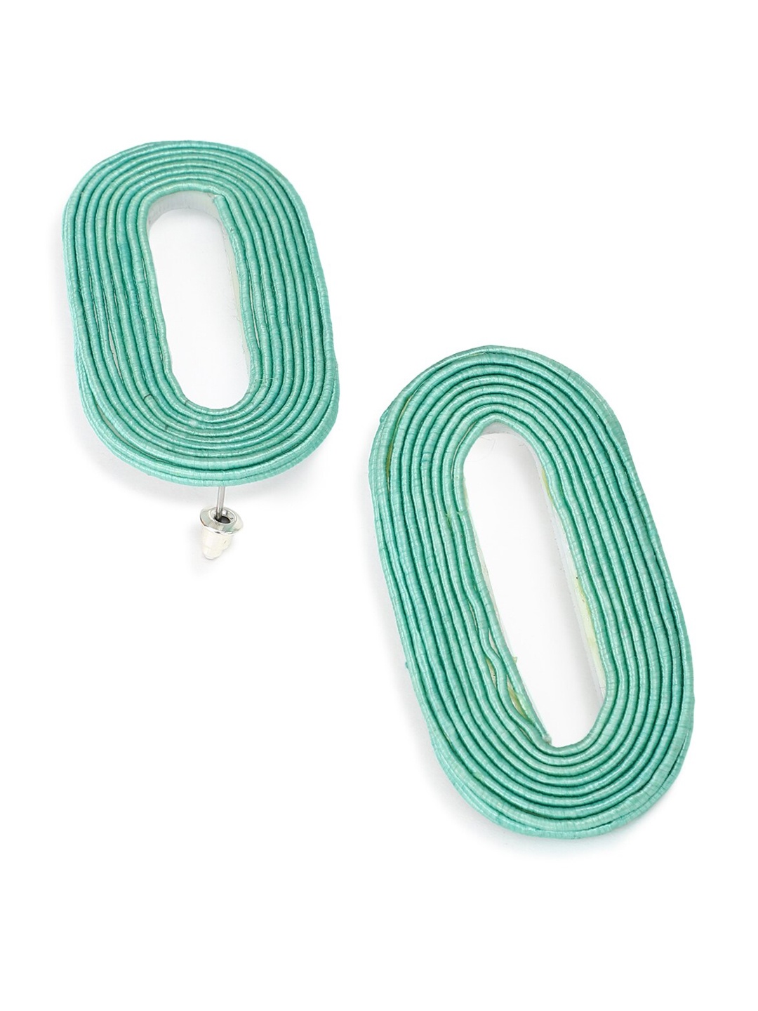 

FOREVER 21 Green Contemporary Drop Earrings