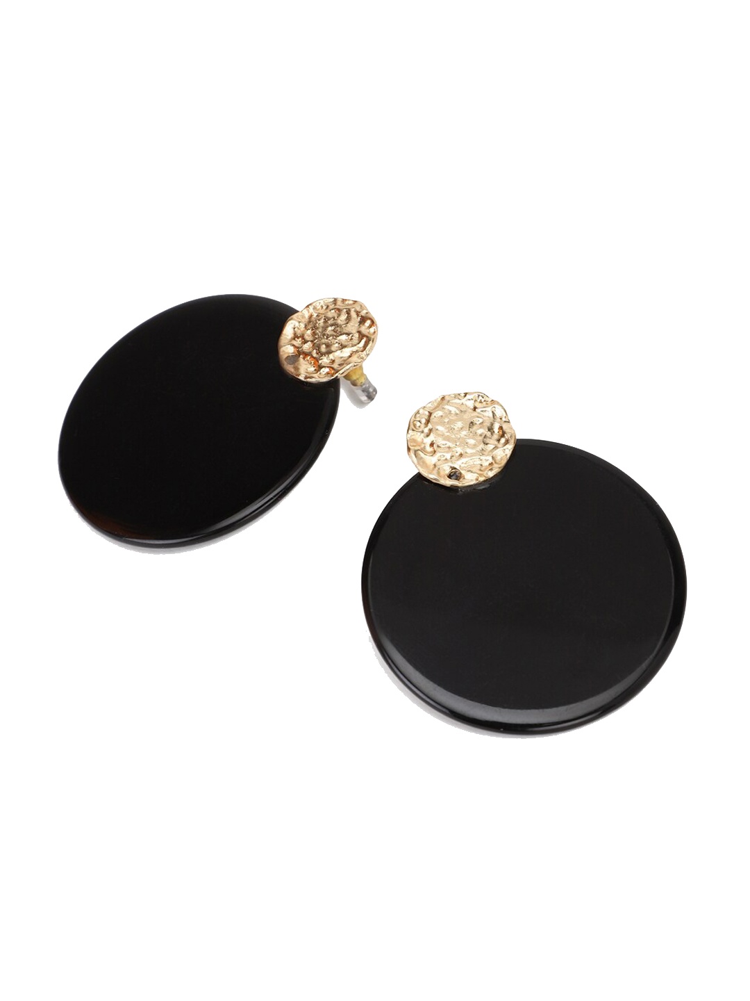 

FOREVER 21 Black Contemporary Studs Earrings