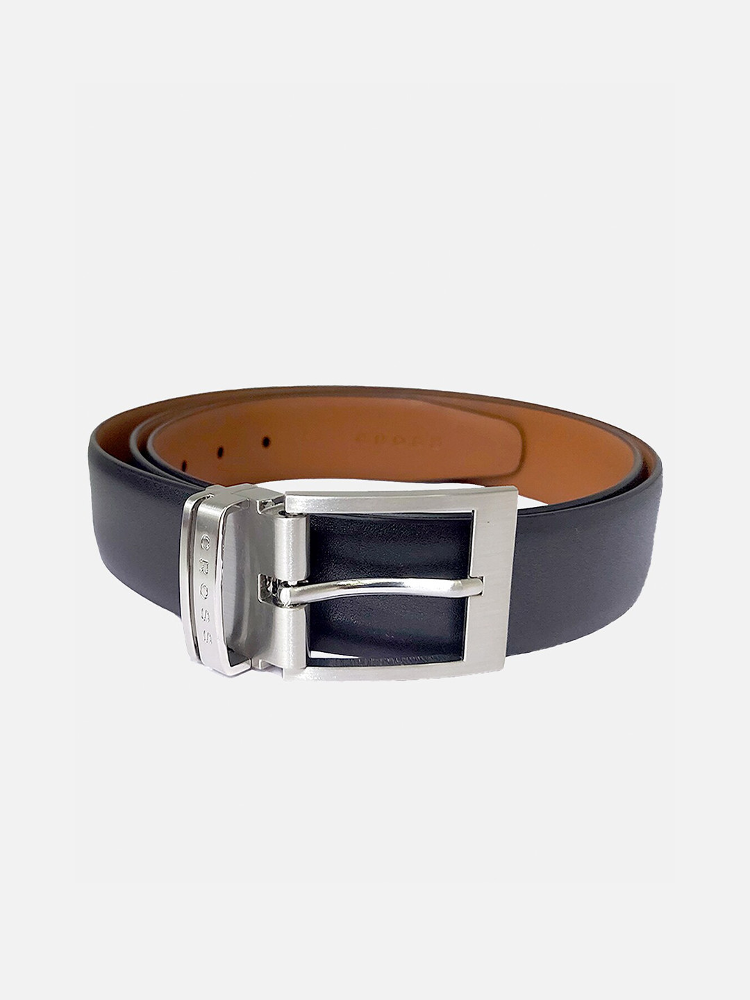 

Cross Men Black Leather Reversible Formal Belt