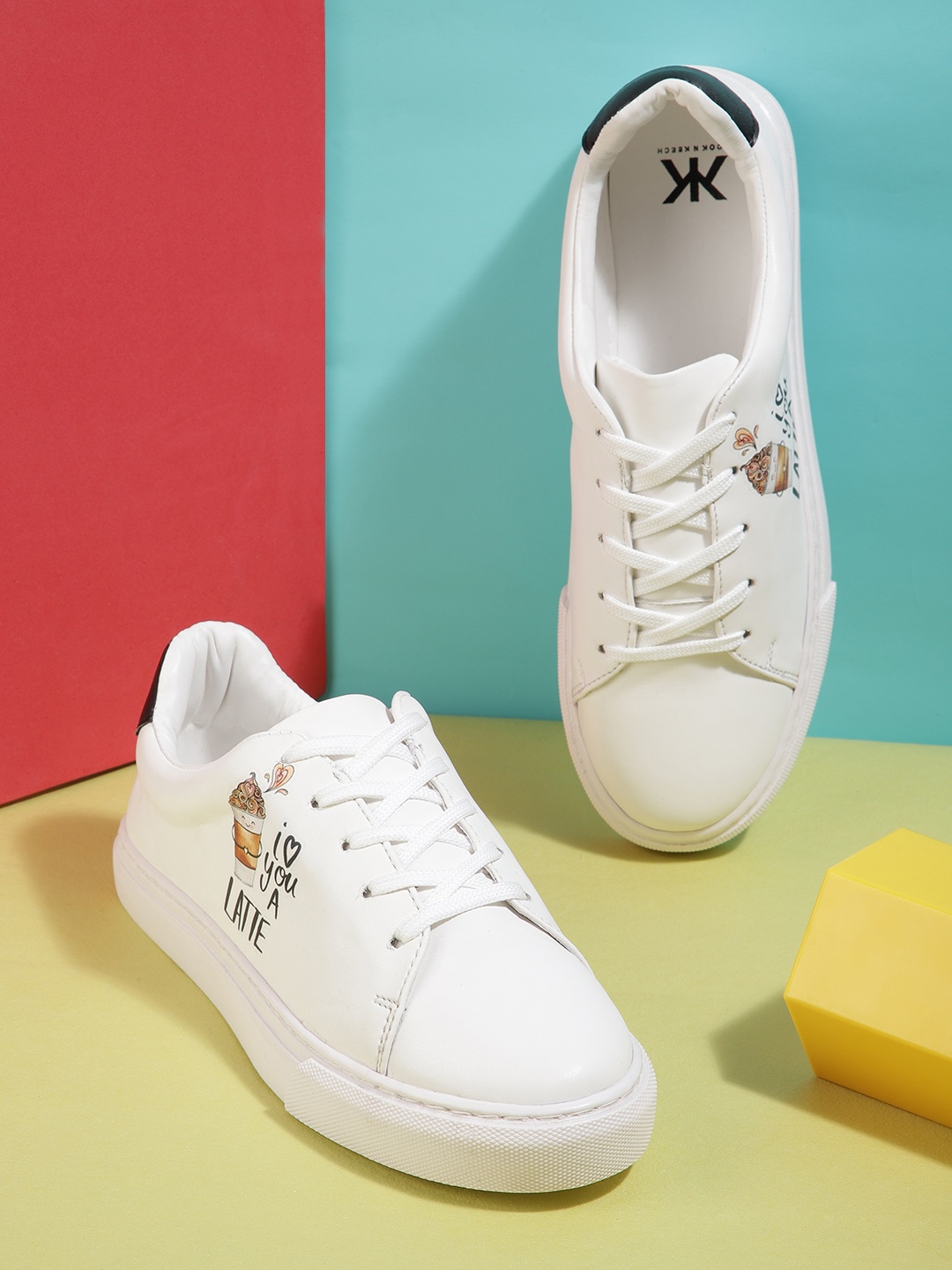 

Kook N Keech Women Everyday Sneakers, White