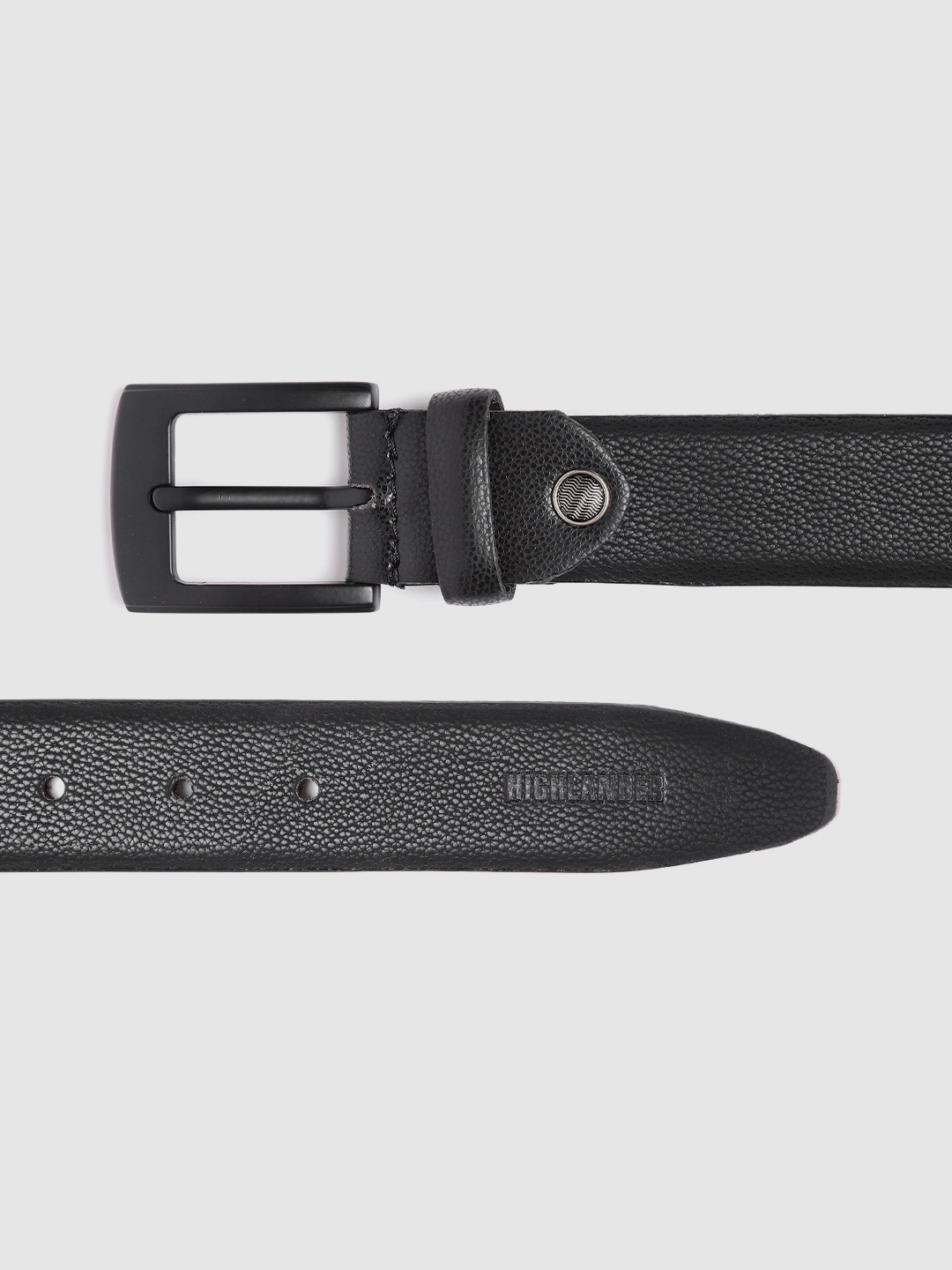 

HIGHLANDER Men Black Formal Belt