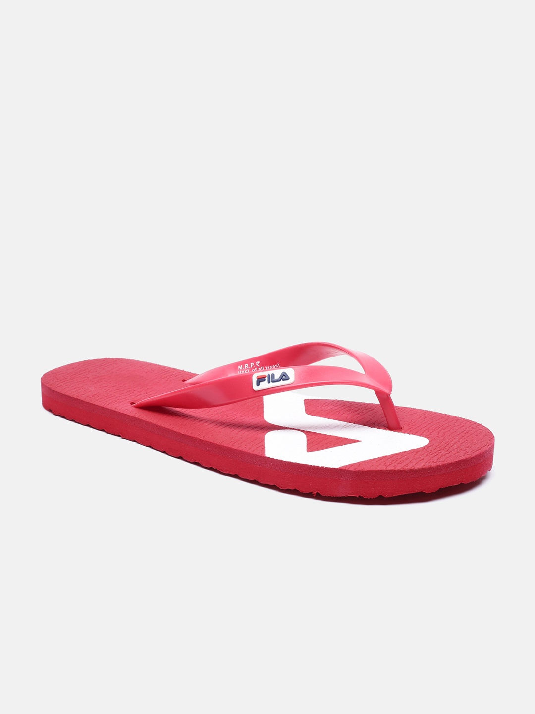 

FILA Men Printed Barkon Thong Flip-Flops, Red