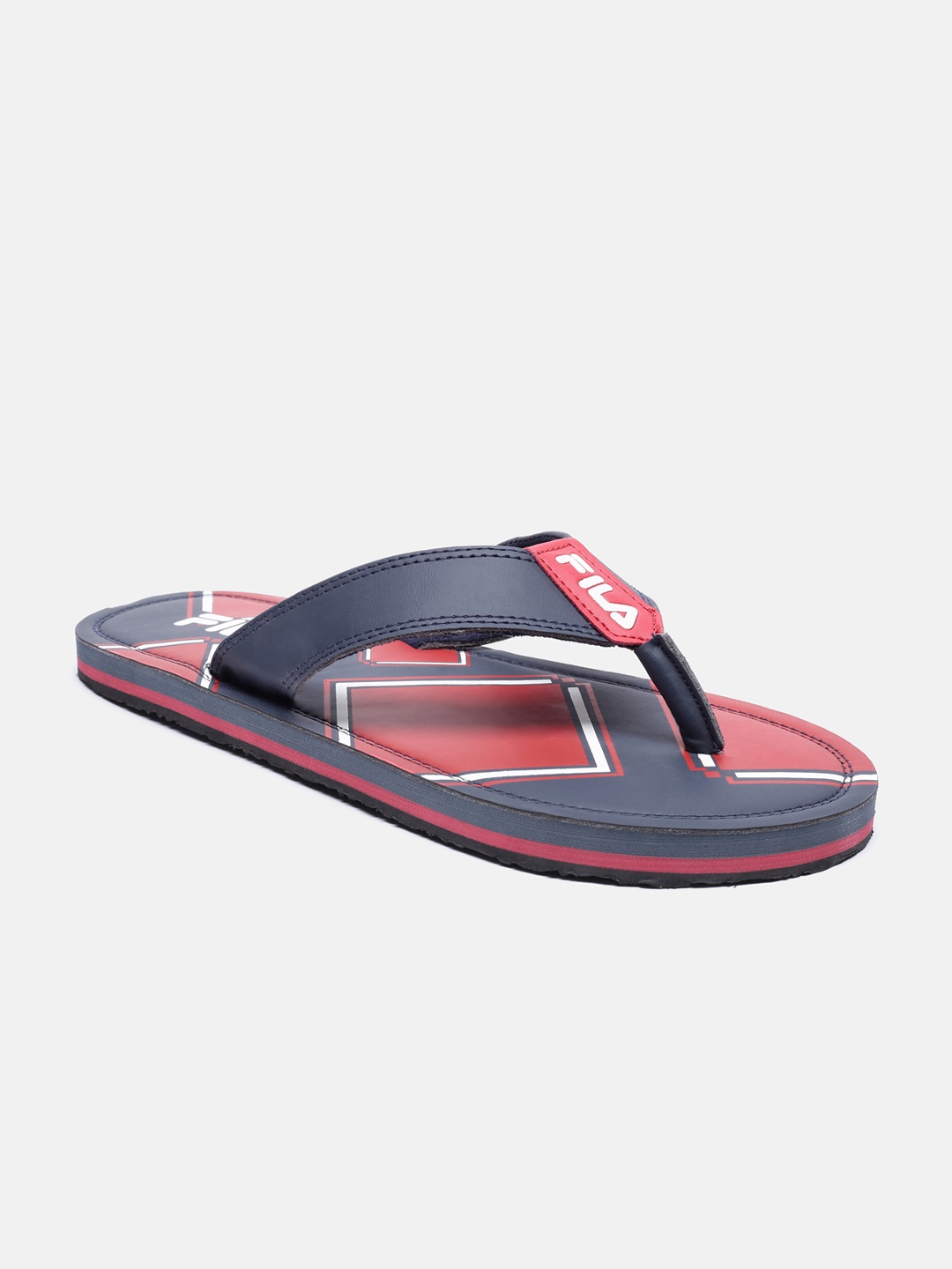 

FILA Men Blue & Red Printed Lipek 2 Pea Thong Flip-Flops