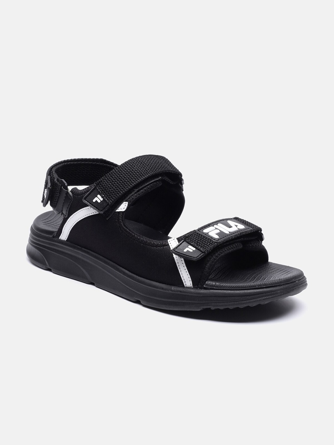 

FILA Men Black Comfort Sandals