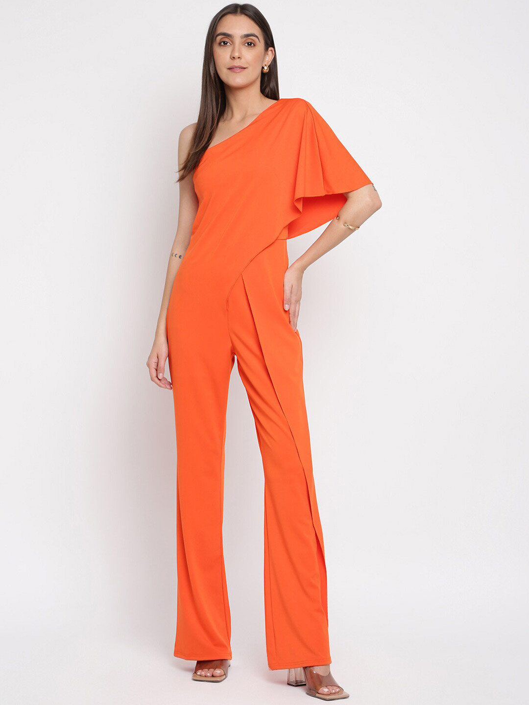 

iki chic Orange Basic Jumpsuit