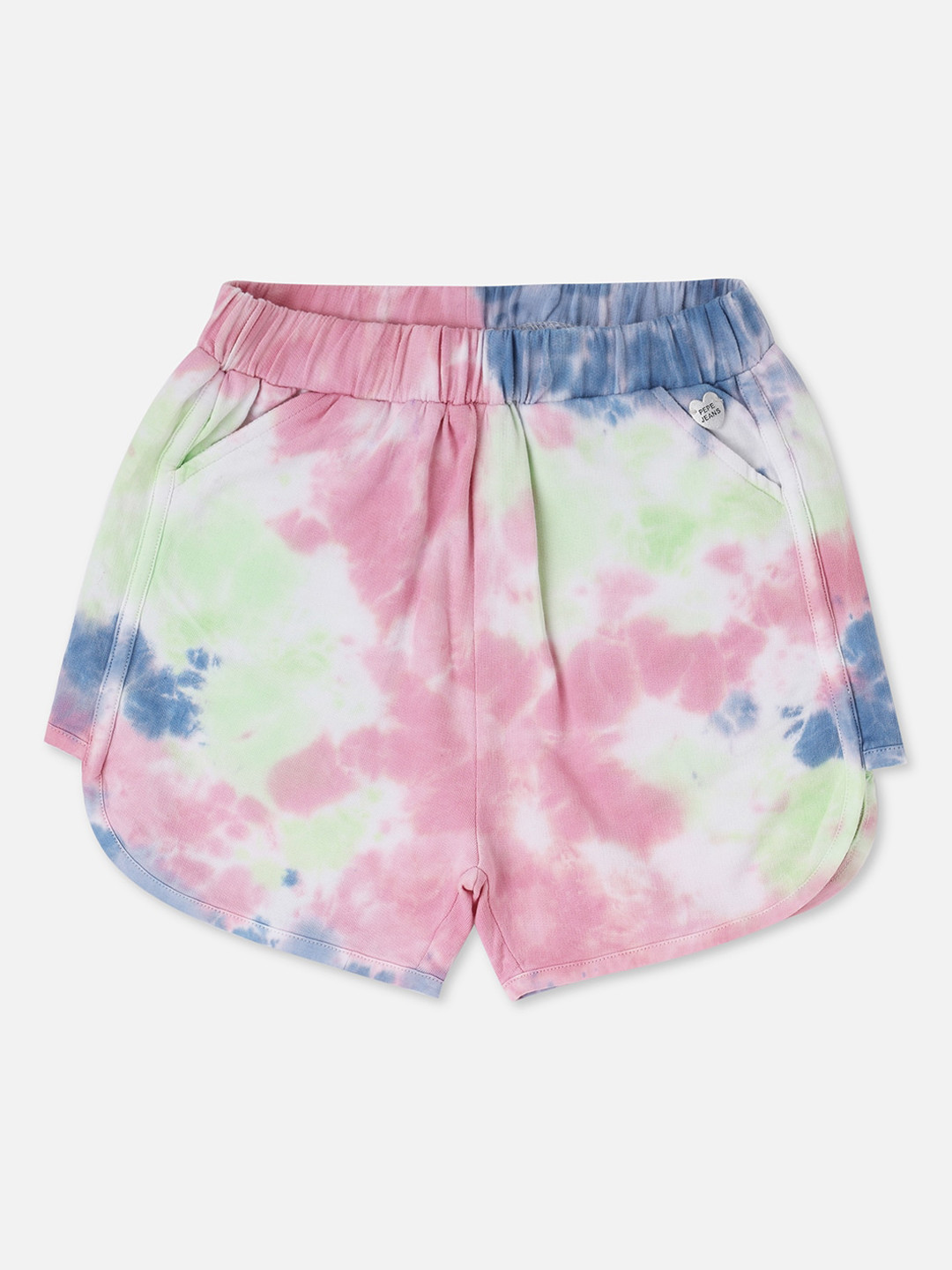 

Pepe Jeans Girls Pink Tie & Dye Shorts