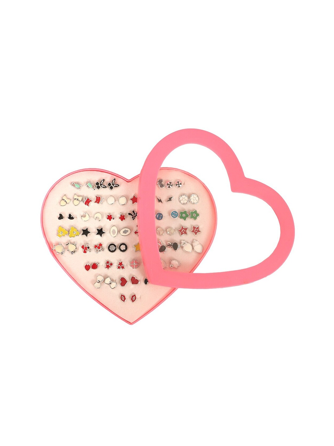 

CHOCOZONE Set of 36 Contemporary Studs Earrings, Multi