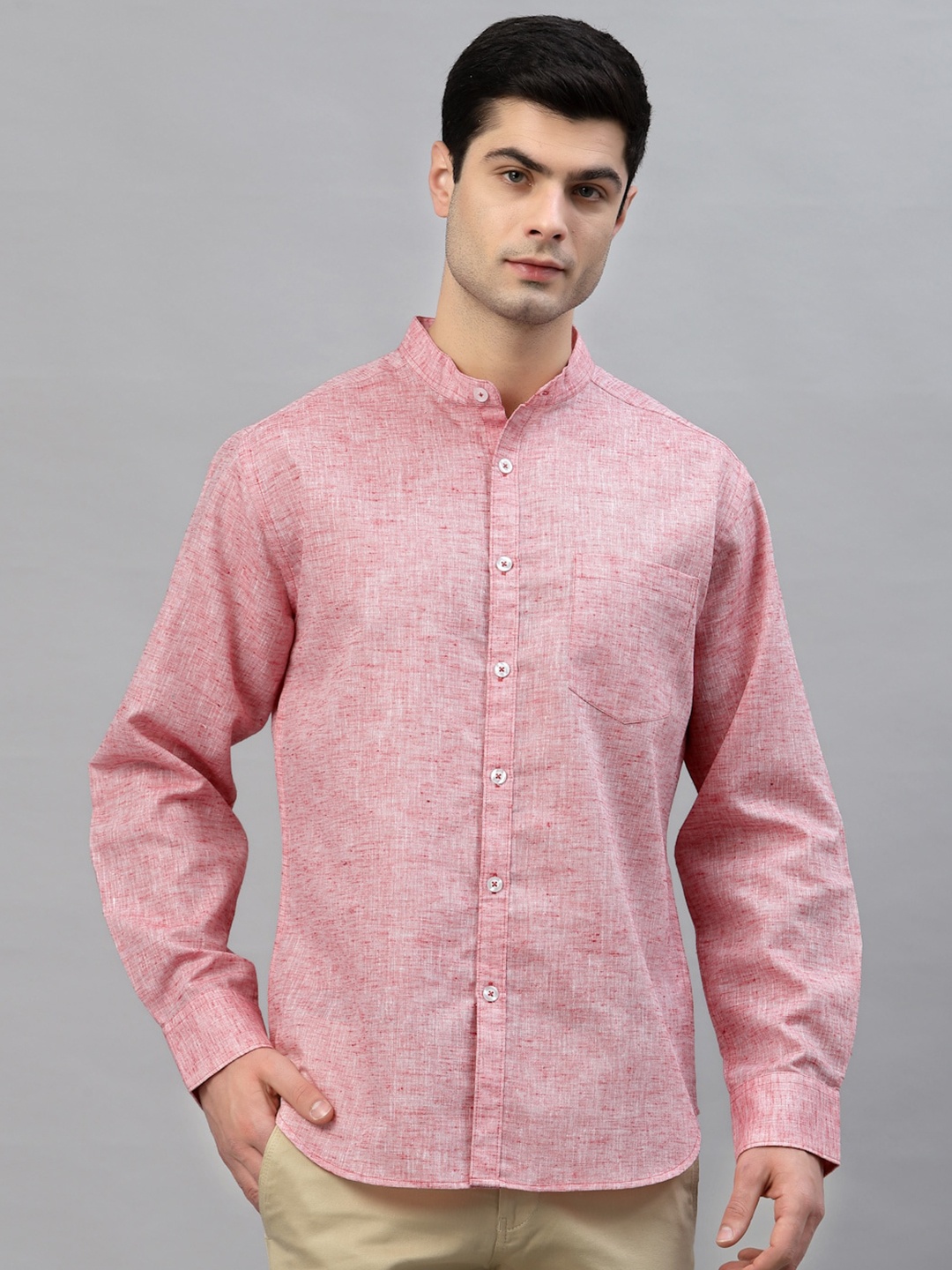 

Style Quotient Men Red Comfort Casual Shirt