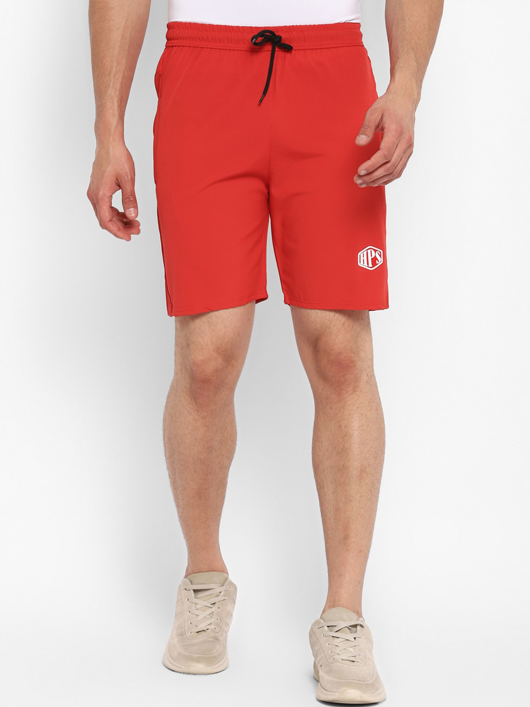 

HPS Sports Men Red Running Shorts