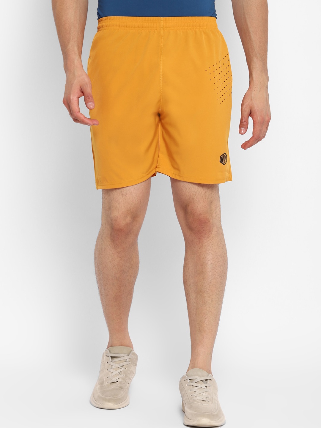 

HPS Sports Men Yellow Running Sports Shorts
