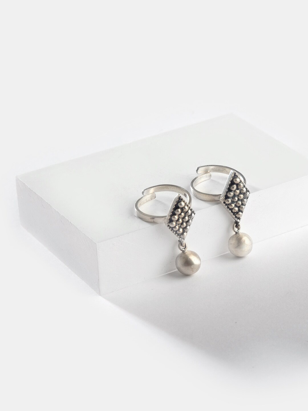 

SHAYA 925 Silver Antique Toe Rings