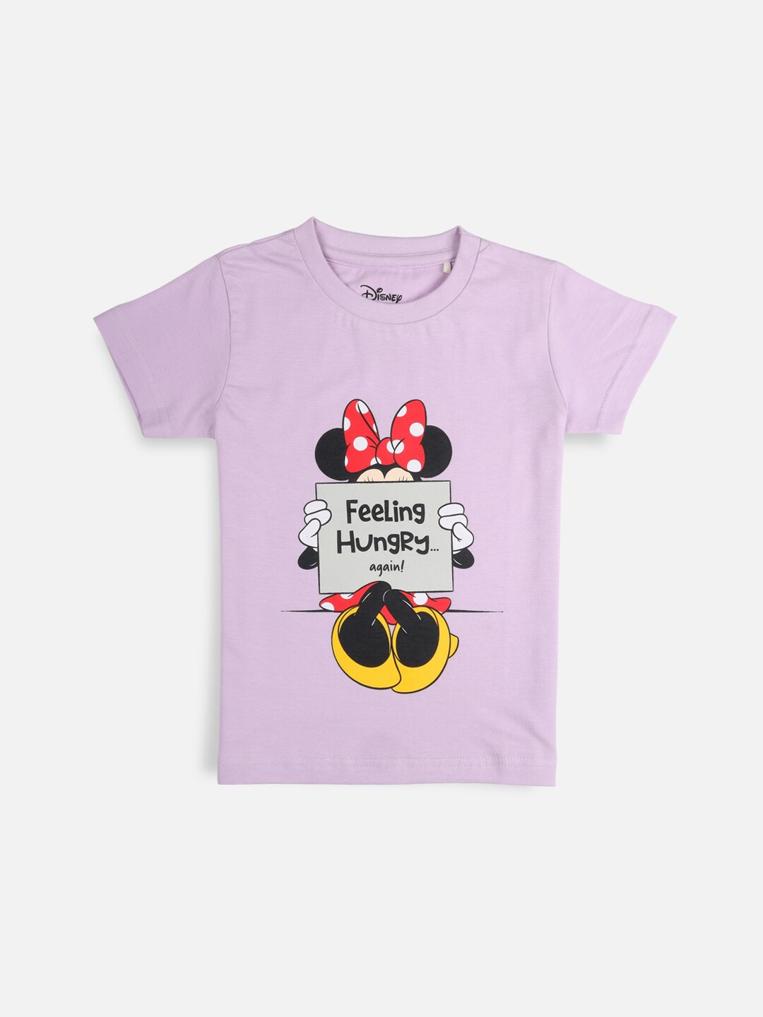 

Nap Chief Girls Lavender Disney Hungry Minnie Mouse T-Shirt