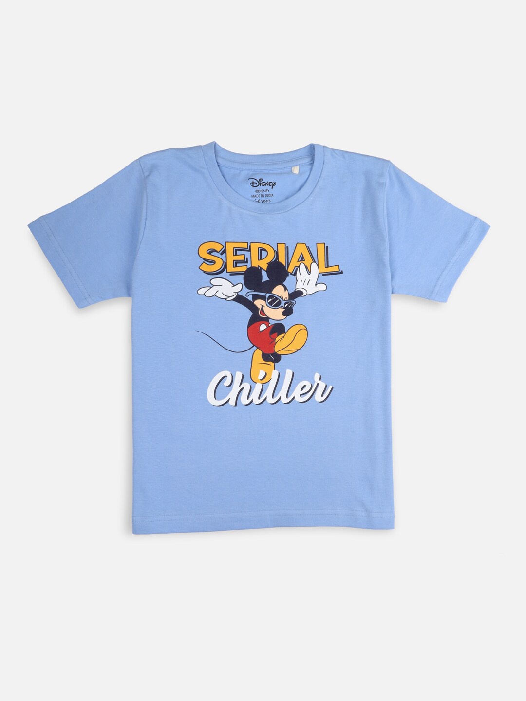 

Nap Chief Kids Blue Disney Mickey Mouse Serial Chiller T-Shirt
