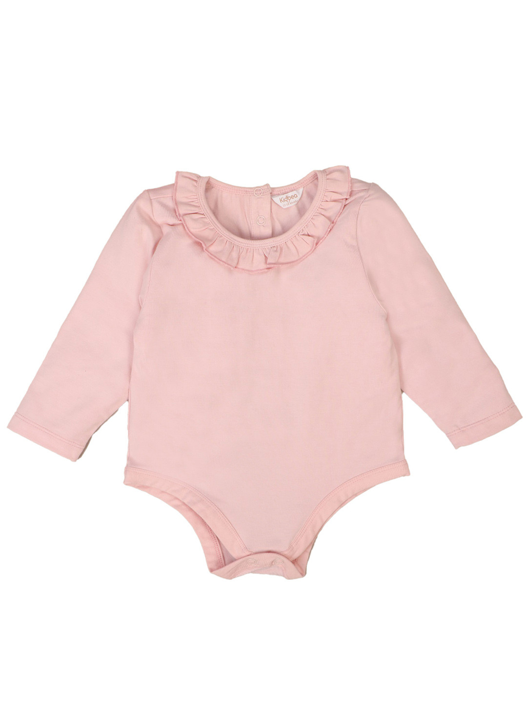 

Kidbea Infant Girls Pink Solid Bodysuit