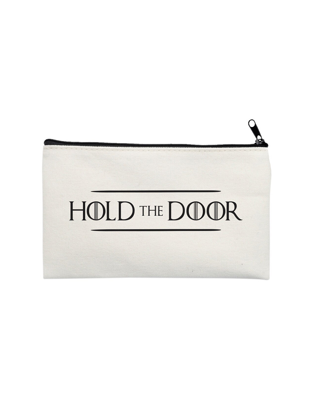 

The Art People Off-White Printed Canvas Pouch
