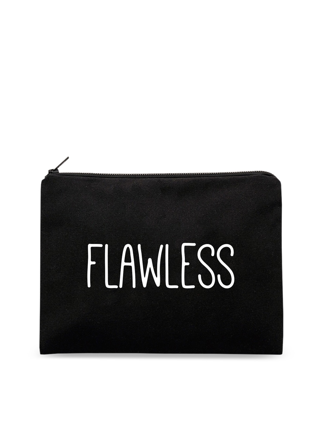 

The Art People Black & White Printed Canvas Travel Pouch