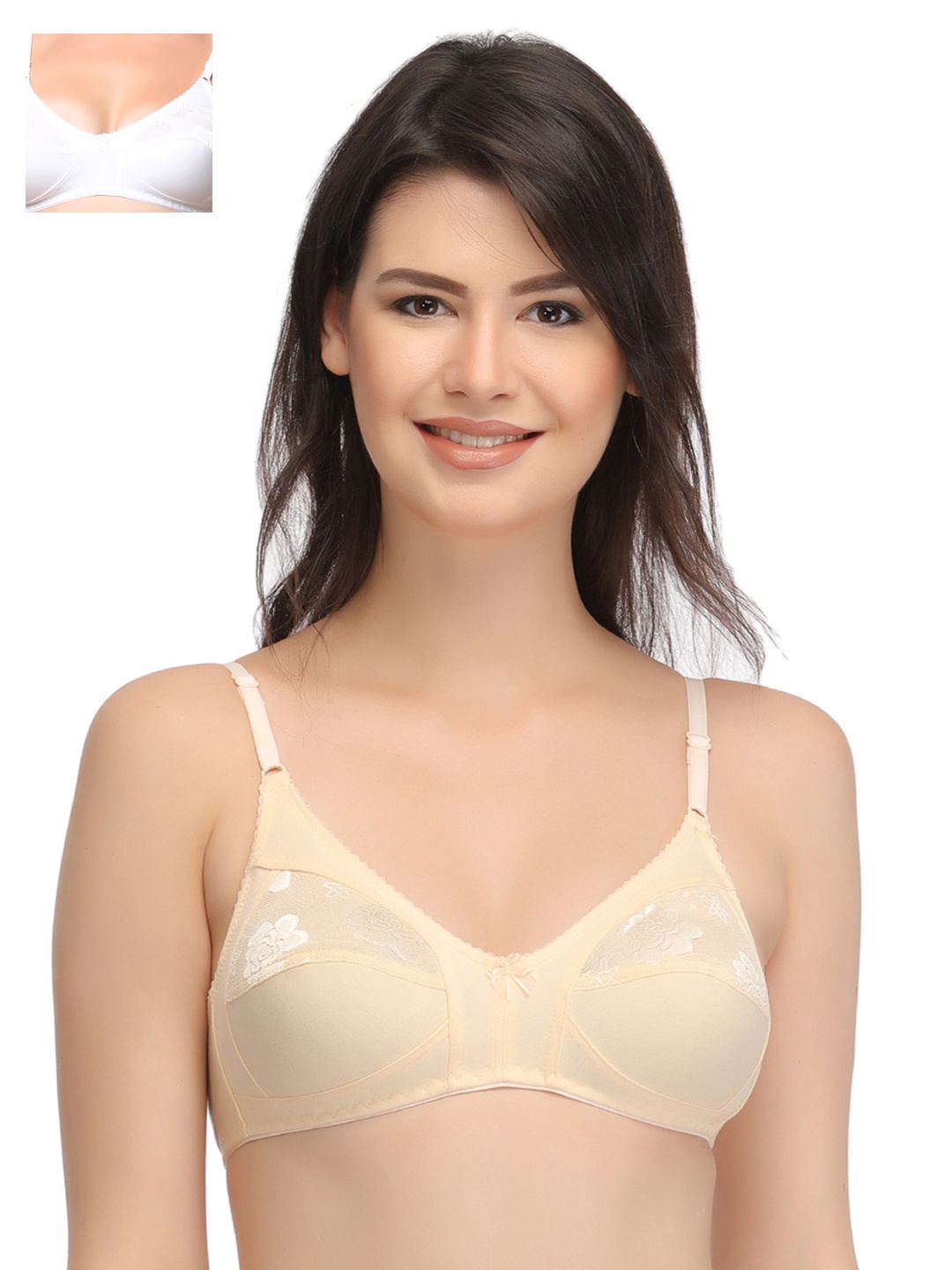 

Clovia Pack Of 2 Bra, White