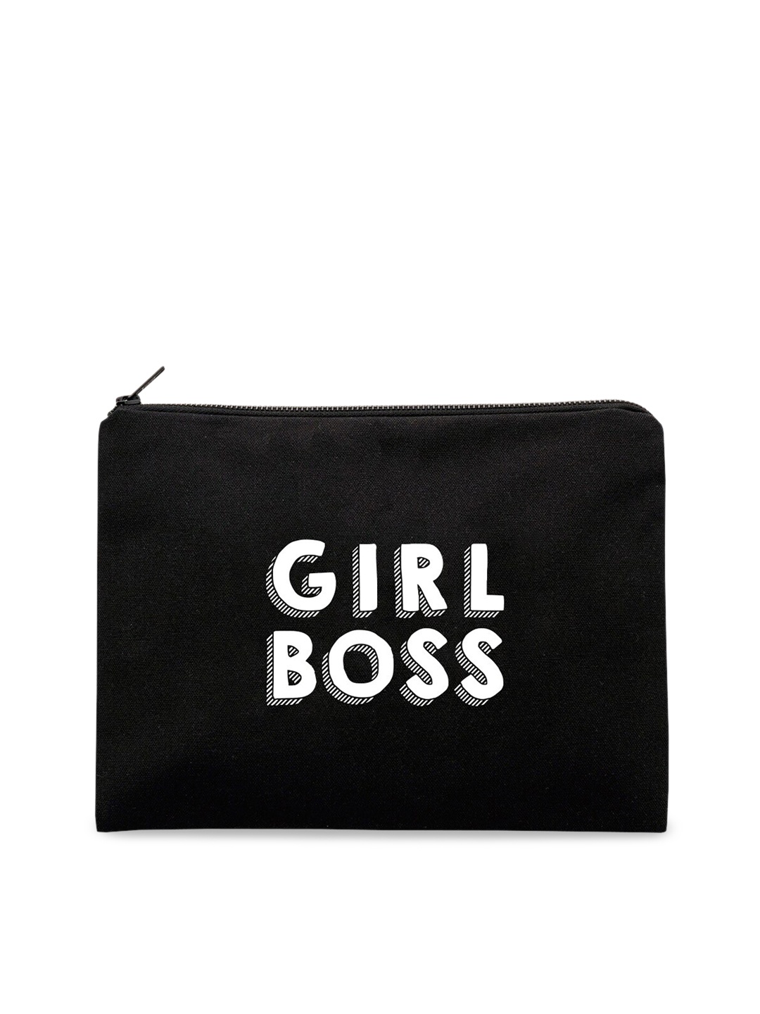 

The Art People Black & White Printed Travel Pouch