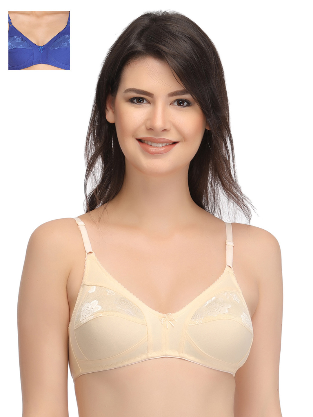 

Clovia Pack Of 2 Bra, Blue