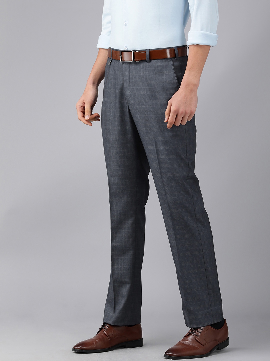 

Park Avenue Men Blue Trousers