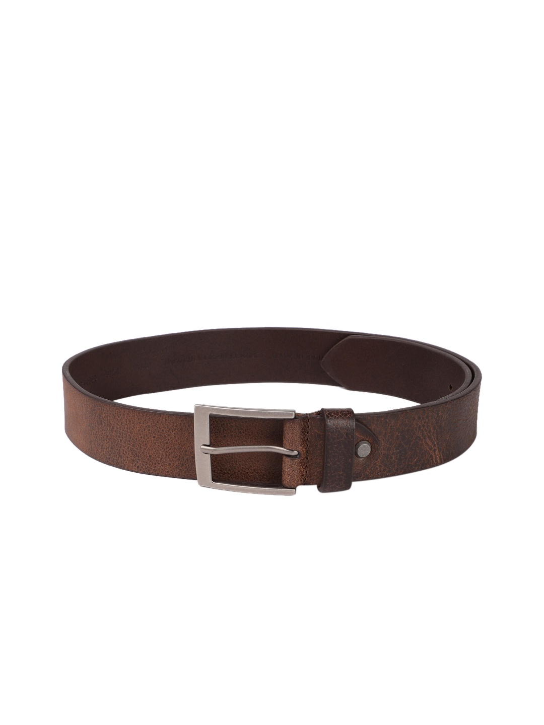 

Levis Men Brown Solid Leather Belt