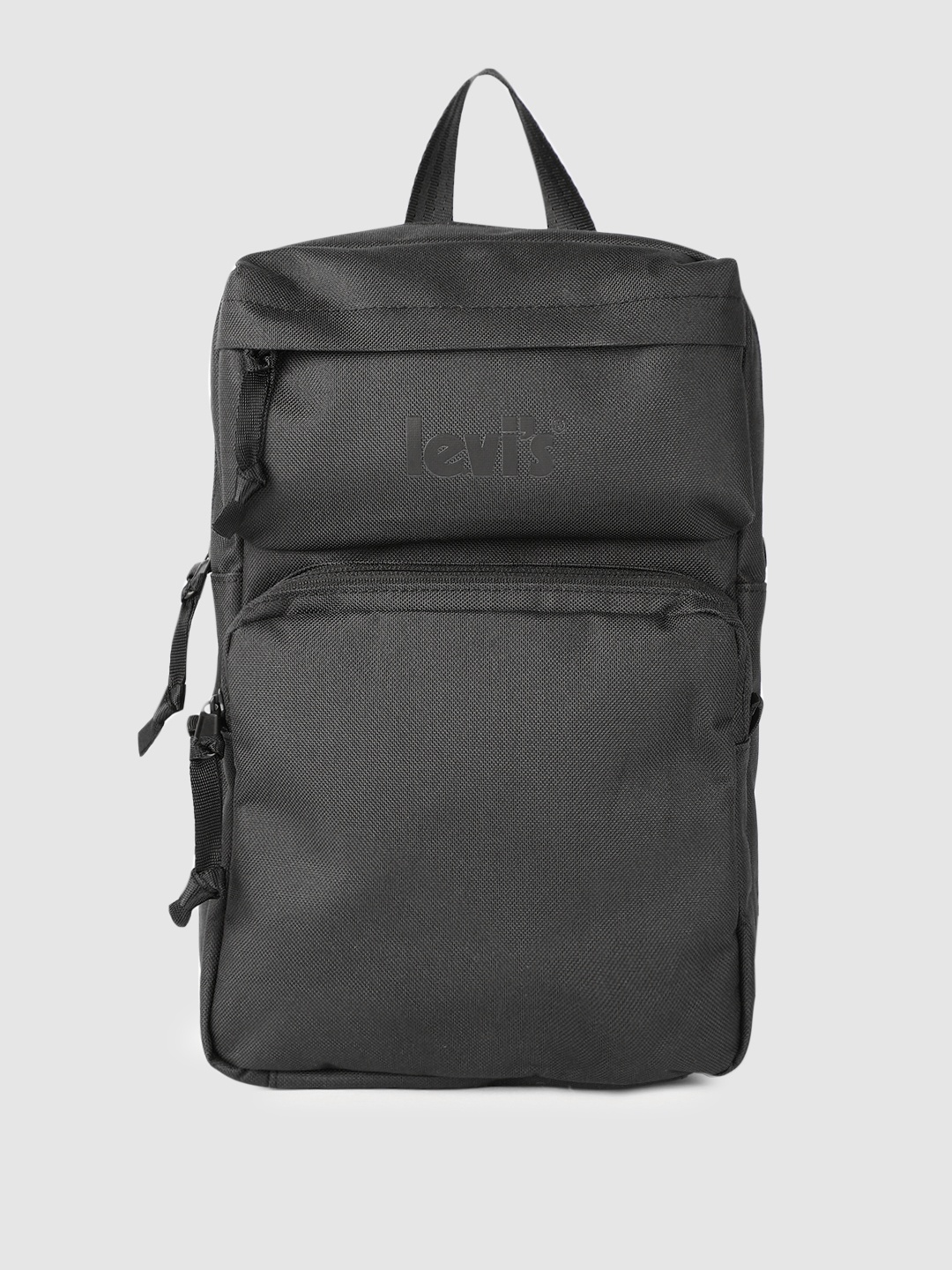 

Levis Men Black Solid Crossbody Backpack