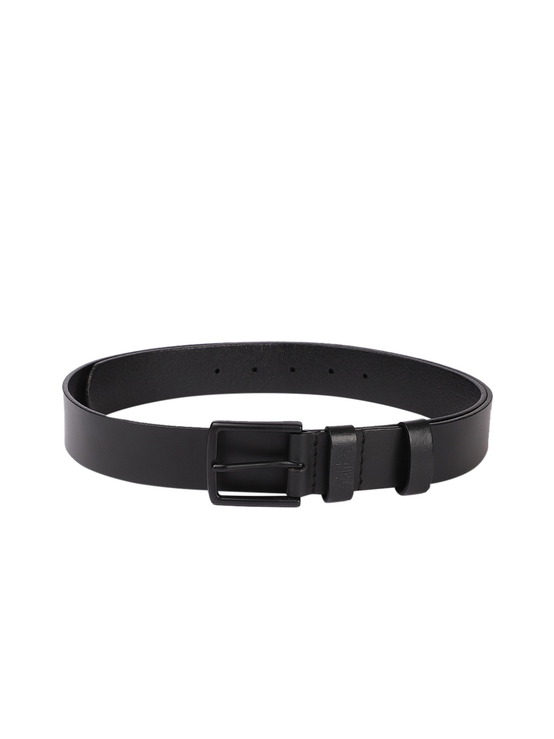

Levis Men Black Leather Belt