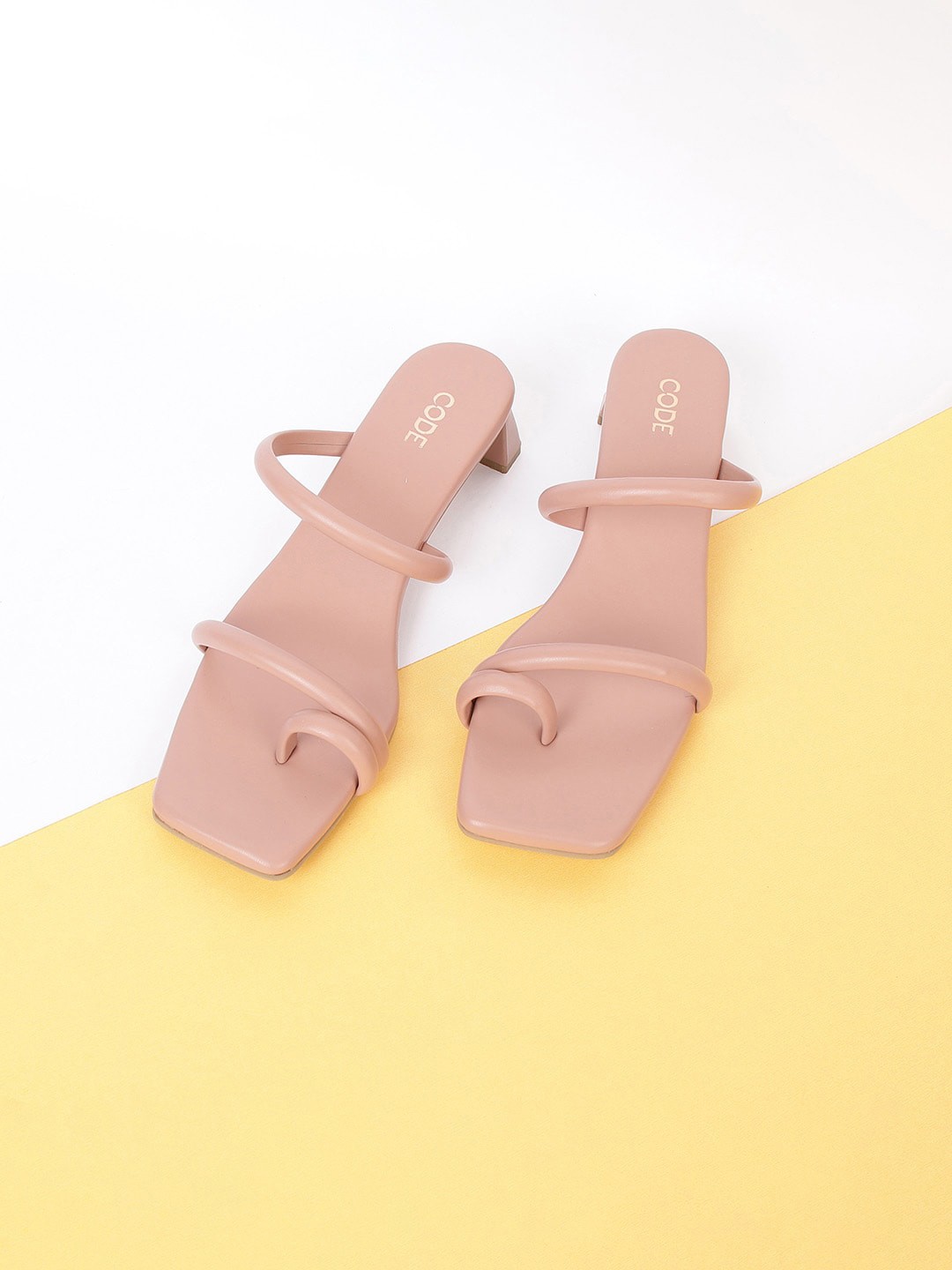 

CODE by Lifestyle Pink Block Heels