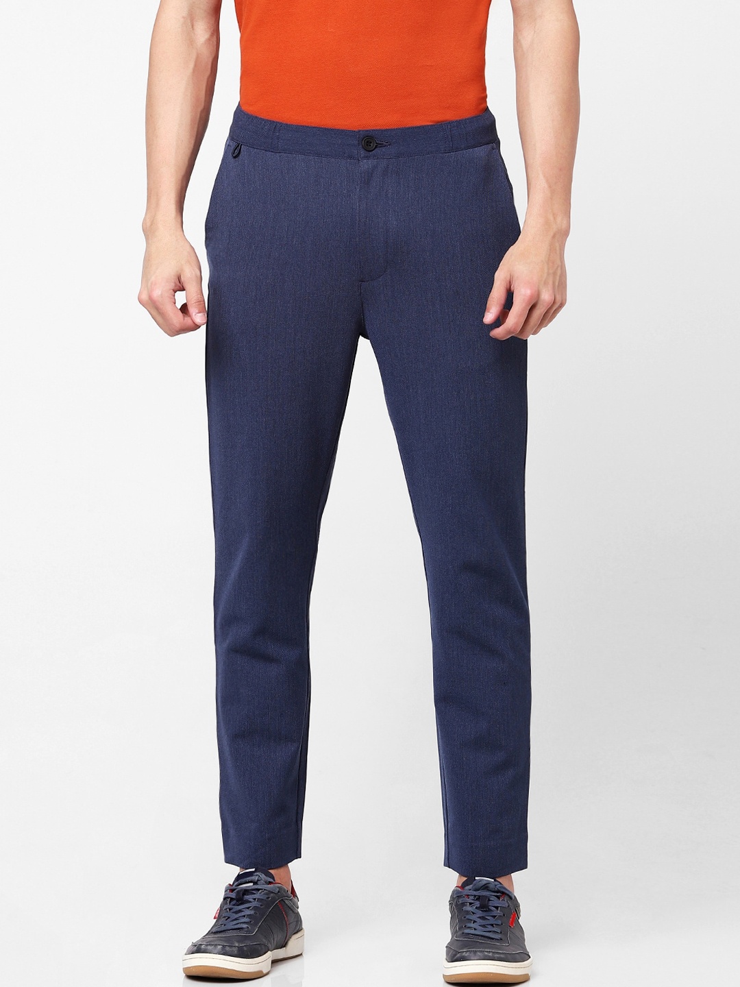 

Celio Men Blue Slim Fit Trousers