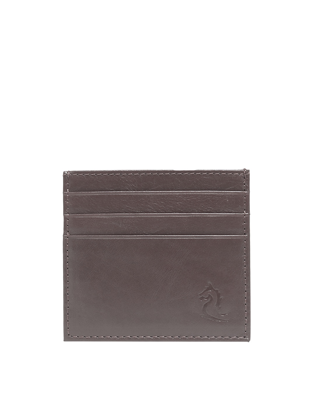 

Kara Unisex Brown Leather Card Holder