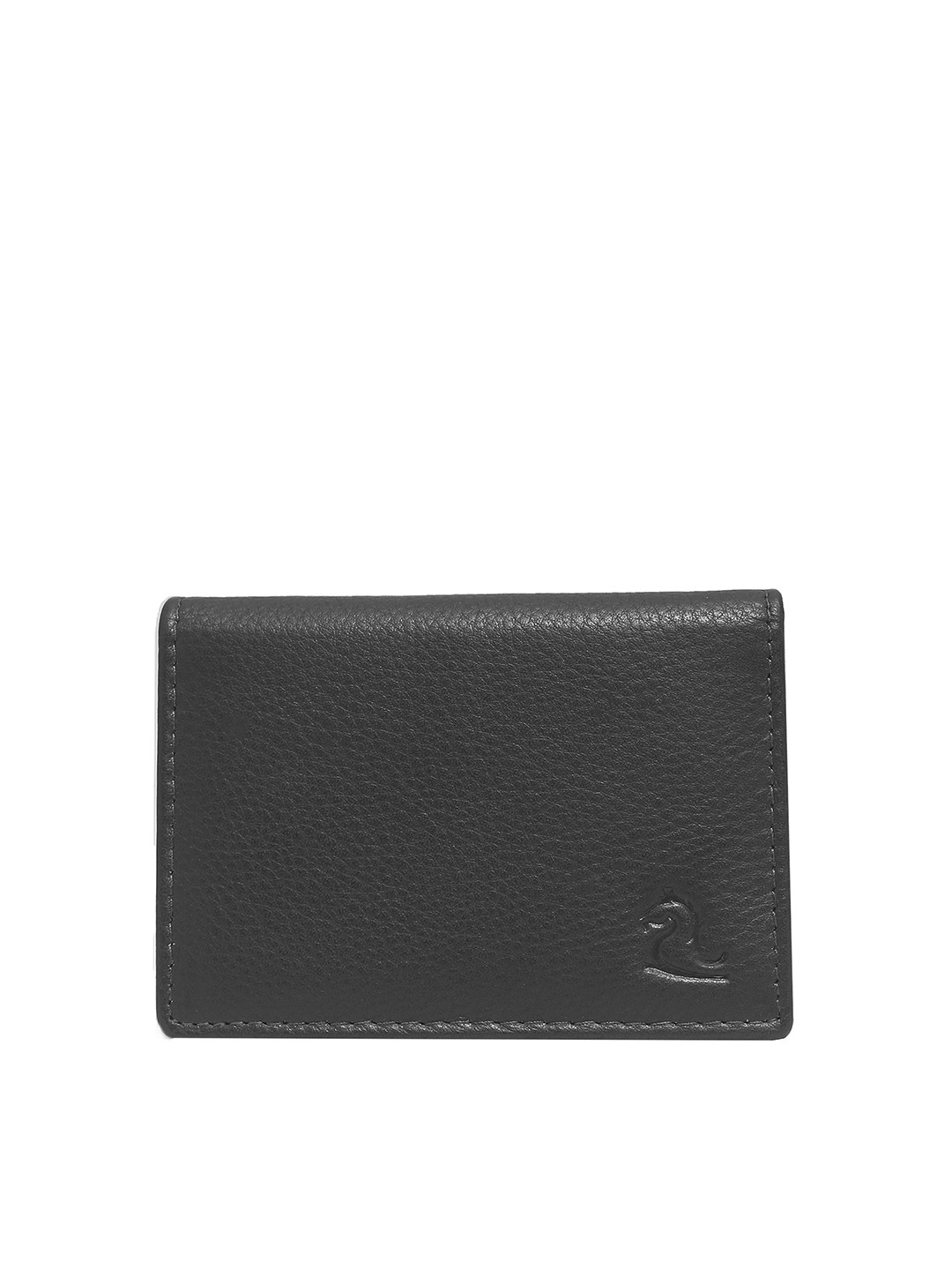 

Kara Unisex Black Leather Card Holder