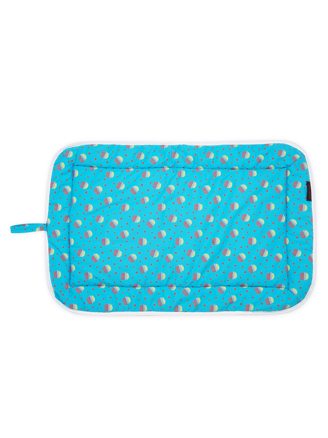 

thepawpstarco Blue Printed Sleeping Pet Mats