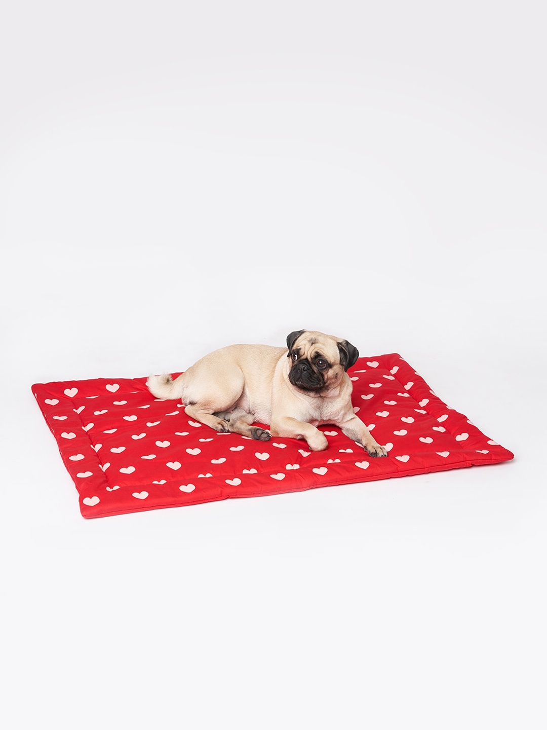 

thepawpstarco Printed Red Pet Mats